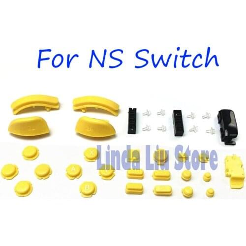 1set ABXY Button Direction Keys SR SL L R ZR ZL Trigger Full Set Buttons For Nintend Switch Controller Repair Parts