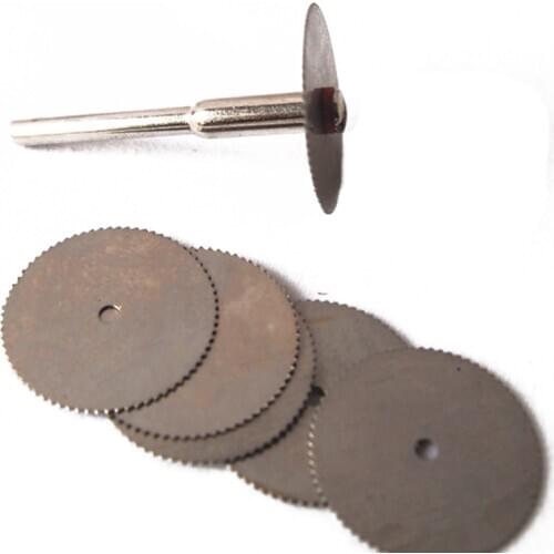 10Pcs/set 22/25mm Disc Wheel Cutting Blade Wood Saw Drill Rotary Tool Accessories