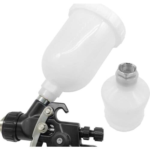 125/250ml Car Auto Vehicle Air Brush Paint Sprayer Nozzle Jet Cup Pot Container