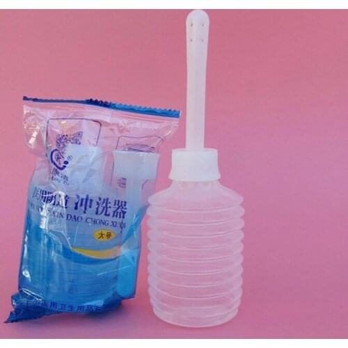 2pcs/set Disposable Anal Vaginal Bulb Douche Enema Irrigator Rectal Syringe Cleaner 200ml