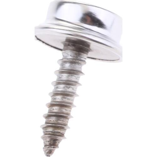 75Pcs Boat Canvas Cover Snap Button Socket Tent Fastener Tool 15mm Screw