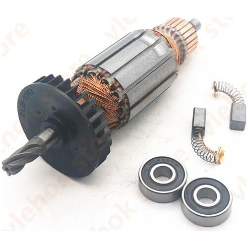 AC220V - 240V 5 teeth C210716E 360720E Armature Rotor for HITACHI DH24PB3 DH24PC3 DH24PM Power Tool Accessories tools part