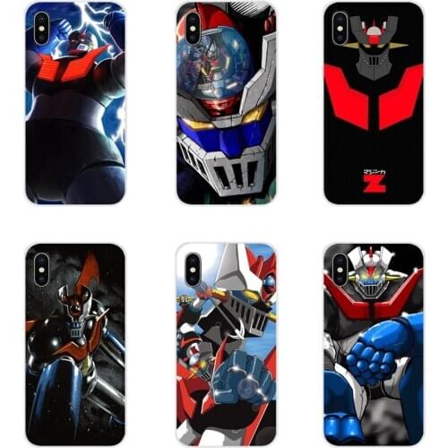 Mazinger Z Accessories Phone Shell Covers For Xiaomi Mi4 Mi5 Mi5S Mi6 Mi A1 A2 5X 6X 8 9 Lite SE Pro Mi Max Mix 2 3 2S