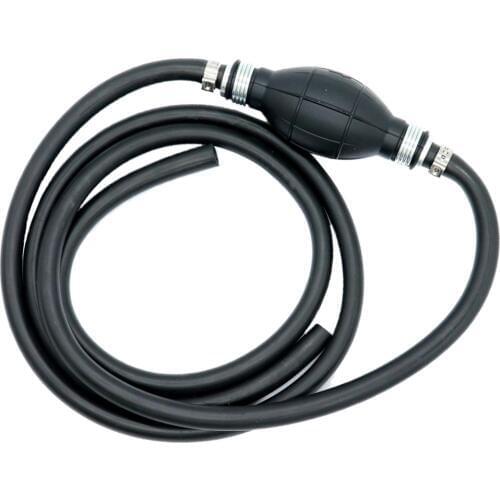 AP3736 8mm Black Automobile Diesel Hand Pump Hose Pipe Fuel Delivery Transfer for Universal