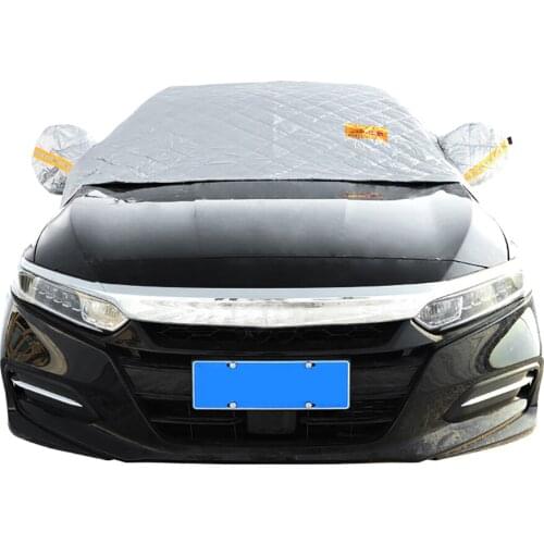 Silver Grey Car Windshield Ice Cover for Resistance UV/Snow/Frost/Hail