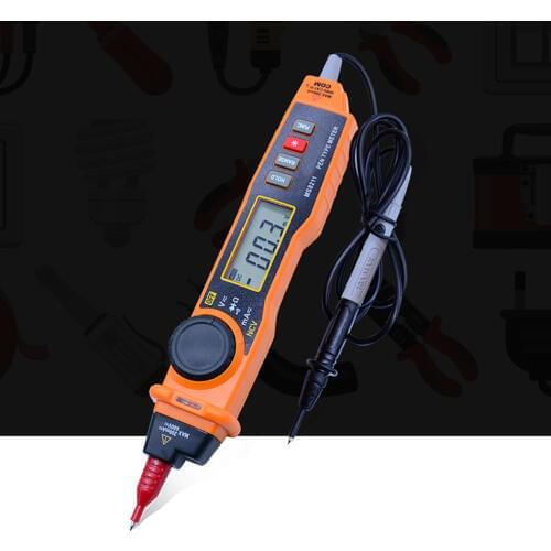 MS8211 Digital Multimeter with probe ACV/DCV Electric Handheld Tester Multitester digital pen type multimeter