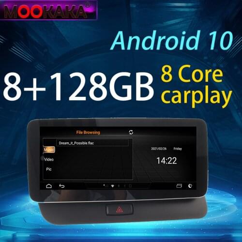 For AUDI Q5 2009-2016 Car Player GPS Navigation 128GB Android Auto Radio Stereo Head Unit Audio Recorder