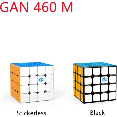 GAN 460M 4x4x4 Magic Cube Speed Professional Competition Fourth-order Magnetic Version of The Cubo Magico Toys
