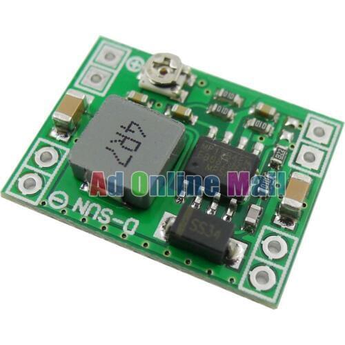 Mini 3A Adjustable DC-DC Buck Converter Step Down Module Better Than LM2596