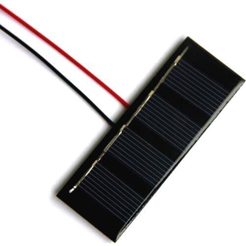 2V 100MA Mini Solar Cell+Cable Polycrystalline Solar Panel/Module DIY Solar Toy Panel System 78.8*28.3MM 10pcs/lot Free Shipping