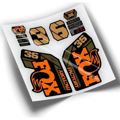 Pegatinas hairpin clip FOX 36 FACTORY 2021 WP326 STICKERS