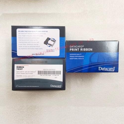 Original Datacard 535700-004-R002 YMCKT Color Ribbon 500 Lmages For Datacard CD800 Card Printer