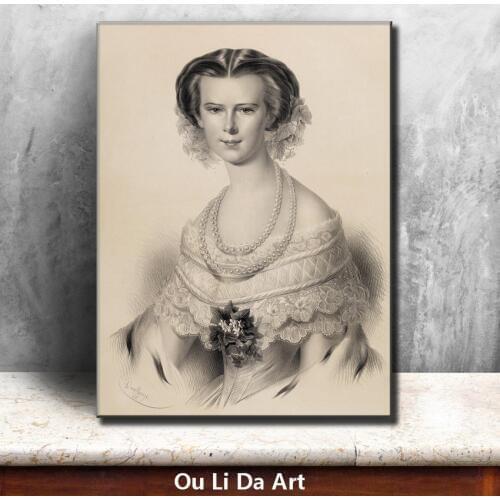 Ou Li Da Art Wall Black And White Paintings