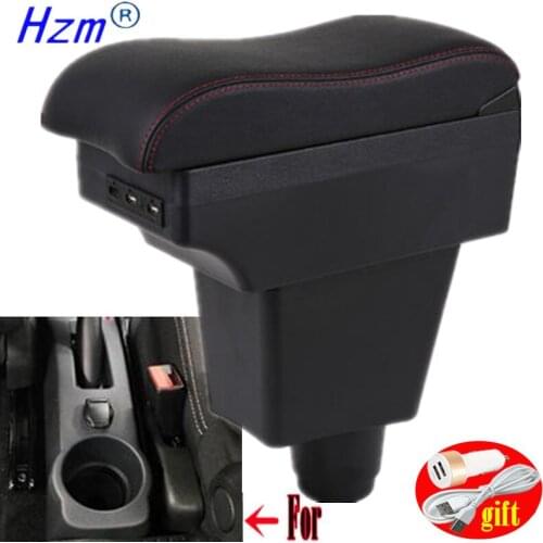 For Renault Logan Armrest For Renault Sandero 2 2018 Car Armrest box Interior special Retrofit parts Center Storage box