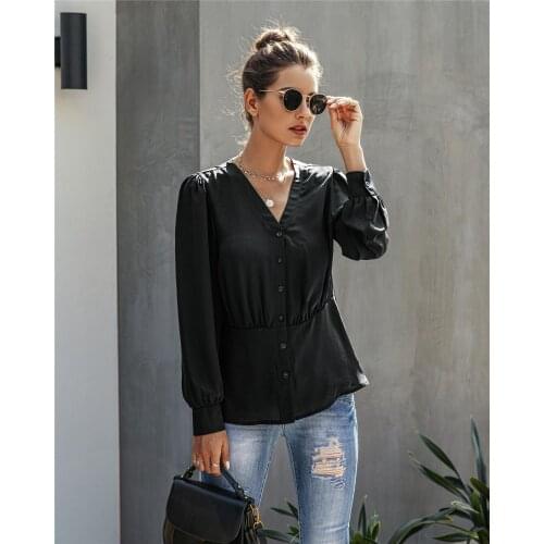 Runjiaxing Button Down Blouses