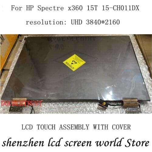 Original for 15.6 inch UHD 3840X2160 LCD Screen with touch Assembly Replacement For HP Spectre X360 15-CH 15-CH011DX 15-CH011NR