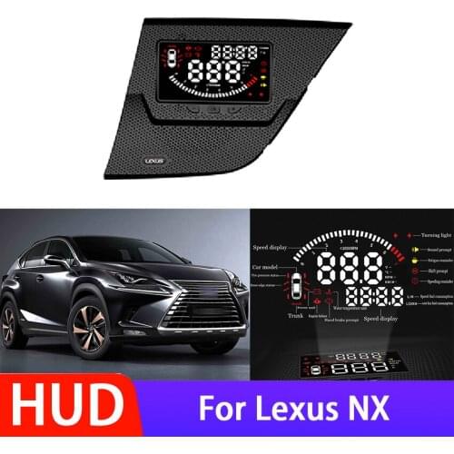 High Quality Car Electronic Accessories Head Up Display HUD For Lexus NX Car HUD Head Up Display Digital Speedometer