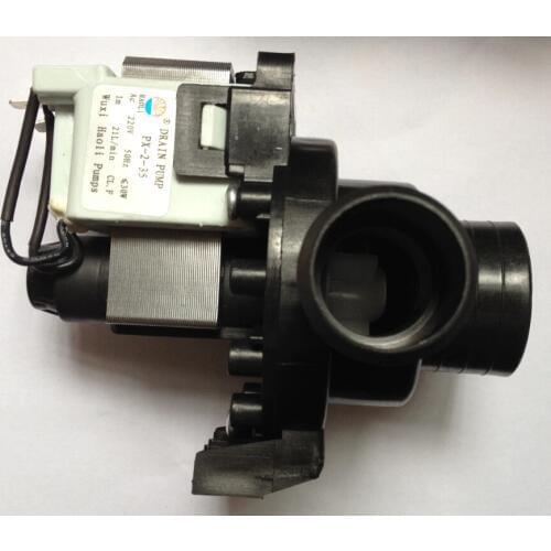 220V 30W Washing machine parts 2 pins drain pump motor PX-2-35 21L/min XQG50-146/156/166/356/456 1091