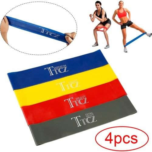 4/1PCs Yoga Resistance Rubber Bands Kinetic Home Gym Exercise Workout Bands Yoga Resistance Bands Set Elastic Bands for Fitness