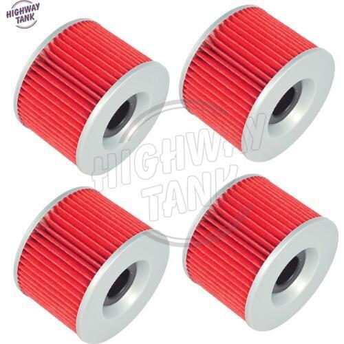 4 Pcs Motorcycle Oil Filter case for HONDA CB350 CB400 CB500 CB550 CB650 CB750 CB900