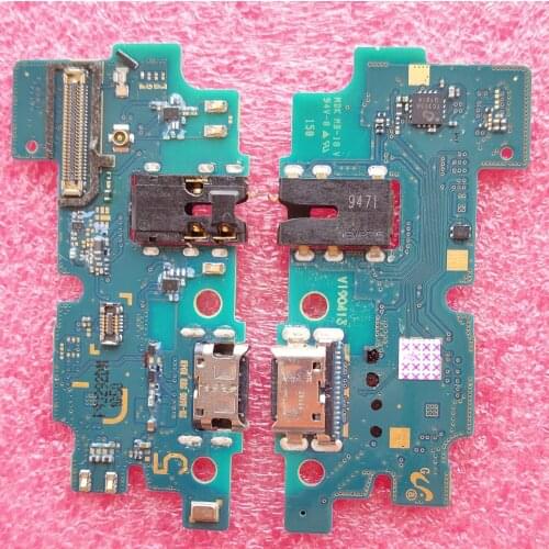 50pcs/lot, Original new USB Charger Charging Connector Board For Samsung Galaxy A50 A505 A505F & Headphone Audio Jack Flex cable