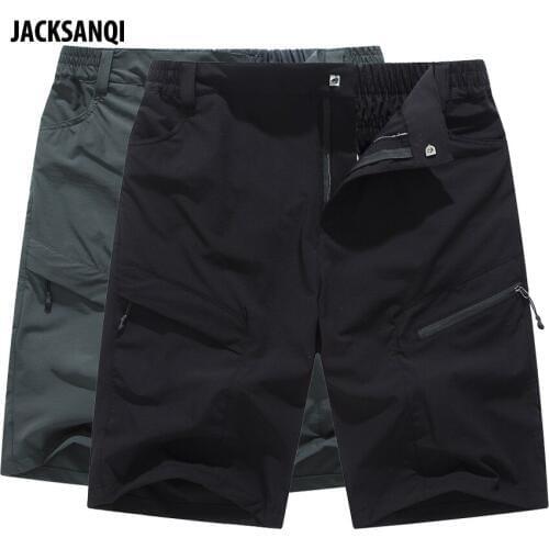 JACKSANQI Mens Quick Dry Breathable Summer Hiking Short Outdoor Sport Trekking Running Camping Fishing Climbing Male Short RA387