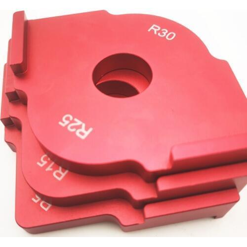 Woodworking tools Engraving machine Rounded corner template R plate Electric wood milling DIY electric wood milling 1/4