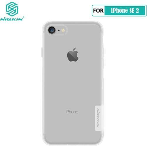 For iPhone SE 2 Case Nillkin Nature Series Clear TPU Casing Cover For iPhone SE 2020 SE2 4.7