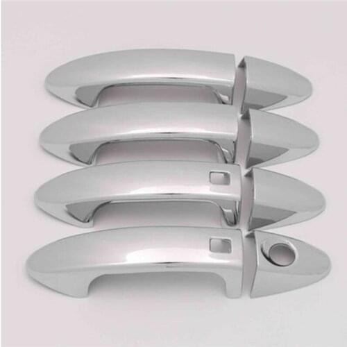 ABS Chrome Door Handle Bowl Door handle Protective covering Cover Trim Car Styling for Ford Ecosport 2013-2018