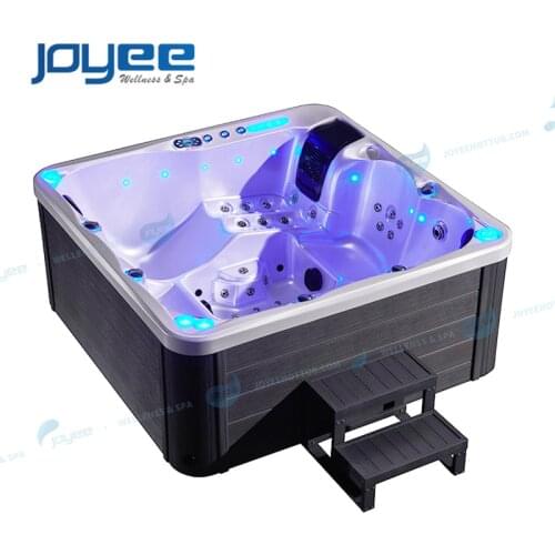 JOYEE Garden 6 People Massage Large Luxury Whirlpool Outdoor Balboa Hot Tub Spa Jacuzzi