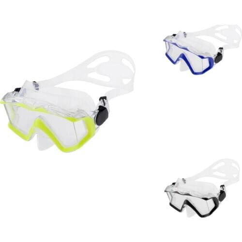 Lightweight Freediving Swimming Snorkeling Spearfishing Goggles Glasses Eyewear