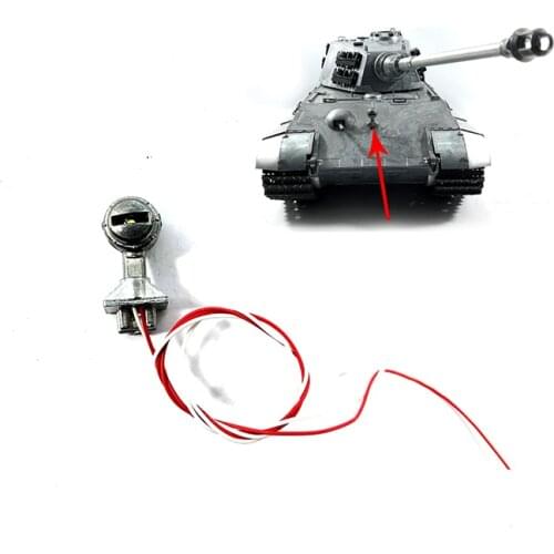 MATO RC 1228 Model Tank 1/16 German King Tiger Metal Headlight LED MT252 Parts TH17980