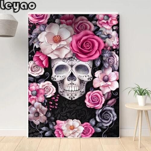 5D DIY Diamond embroidery Fantasy Constellation Mosaic Kit Picture Rose Skull Diamond Painting Full Square Round Rhinestone