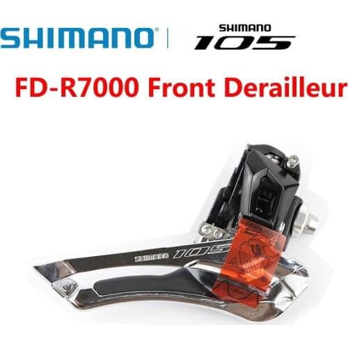 Shimano 105 FD-R7000 FD R7000 Road bike Front Derailleur 2x11 Speed Bicycle Front Derailleur Braze on Clamp Band Bike Parts