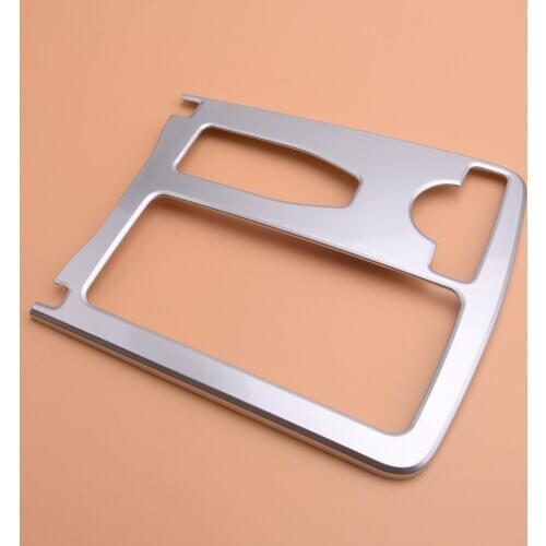 Center Console Armrest Cup Holder Panel Cover Trim Frame Bezel Fit For Mercedes Benz C E Class W204 W212