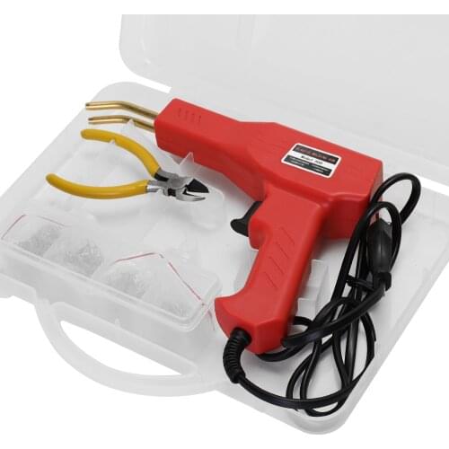 50W Handy Plastics Weld Garage Tools Staplers Machine Staple PVC Repairing Machine Car Bumper Repairing Stapler Welding Tool