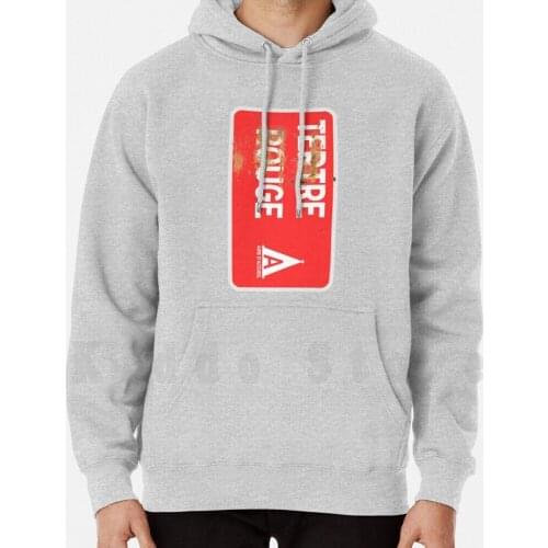 Le Mans Tertre Rouge Campsite Sign hoodies long sleeve Le Mans Le Mans Camping Camp Houx Annexe Bleu Nord Sud