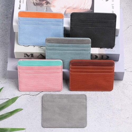 Unisex Fashion Card Holder Slim Bank Credit Card ID Cards Coin Pouch Case Bag Wallet Organizer Thin Business Card Wallet