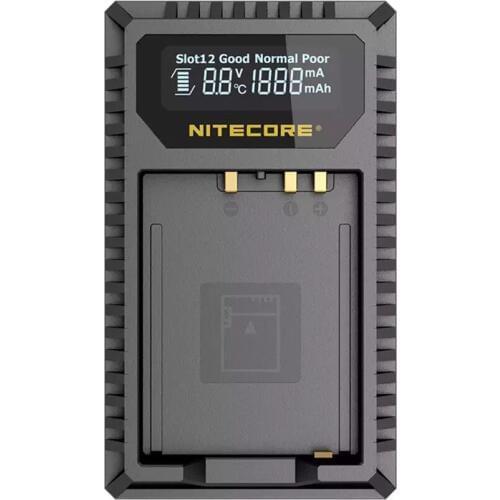 Nitecore FX1 Dual Slot USB Charger For Fujifilm NP-W126 NP-W126S Camera Battery X-Pro1 X-T1 XE1 XE2 XA1 XA2 XM1 HS30 X-T2 X-E2S
