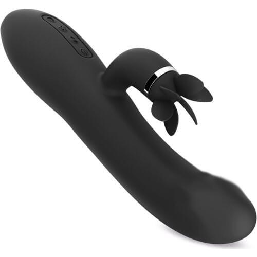 10 Frequency G-Spot Heating Dildo Vibrator Sex Toys Masturbator for Women Tongue Licking Rotation Clitoris Stimulator Vibrator