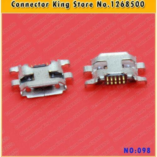 10PCS Micro USB Connector Charging Socket Port for Blackberry 9900 9930 For Motorola G 2nd generation Xt1069 Xt1068,MC-098