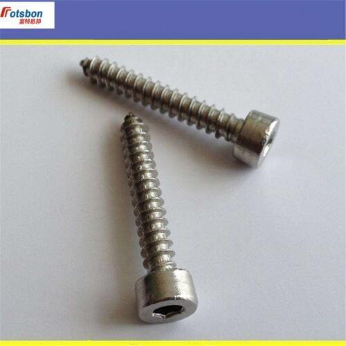 200pcs M3.5 Sharp Tail Screw Hexagon Socket Cheese Head Self tapping Screws Hex Tornillos Parafuso Allen Vis Inoxydable WS9200