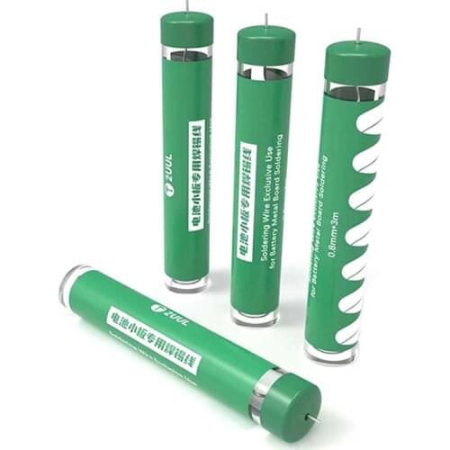 2UUL Solder Wire Exclusive Usage for Battery Metal Board Welding No Need Spot Welding Machine Soldering Line Repairing