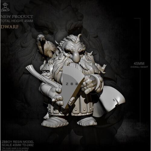 45mm Resin model kits self-assembled TD-2492