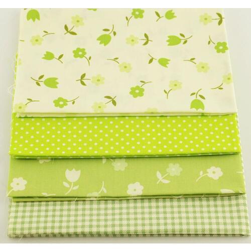 Booksew Cotton Fabric 4 Designs Mixed Fat Quarter Bundle For Pillow Cushion Tilda Quilting Scrapbooking Patchwork 40CMx50CM