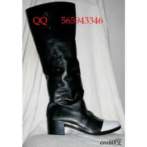 Black Butler Ciel Phantomhive Christmas Cosplay Party Shoes S008