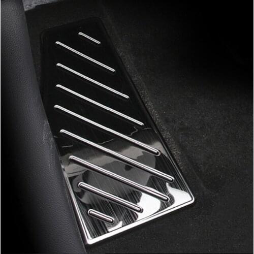 For Toyota RAV4 RAV 4 AX50 2019 2020 Stainless Left Footrest Brake Pedal Foot Rest Pads Cover Protector Car Styling Accessory