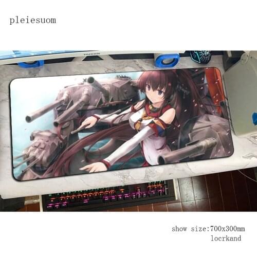 Kantai Collection mouse pad gamer Fashion notbook mouse mat gaming mousepad large HD pattern pad mouse PC desk padmouse mats