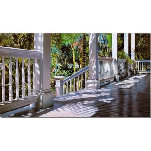 Decorative Art Oversea View Patricks Porch by Alice Dalton Brown Painting High Quality Photo on canvas Landscape Hand painted