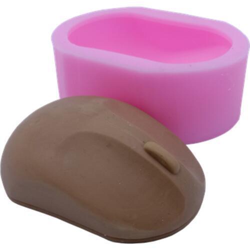 Mouse Design Soap Molds 3D Silicone Mold for Soap Making Decorating Cake Scented Wax Mould